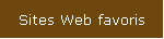 Sites Web favoris